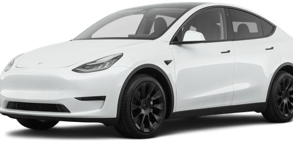 TESLA MODEL Y 2021 5YJYGDEEXMF298459 image